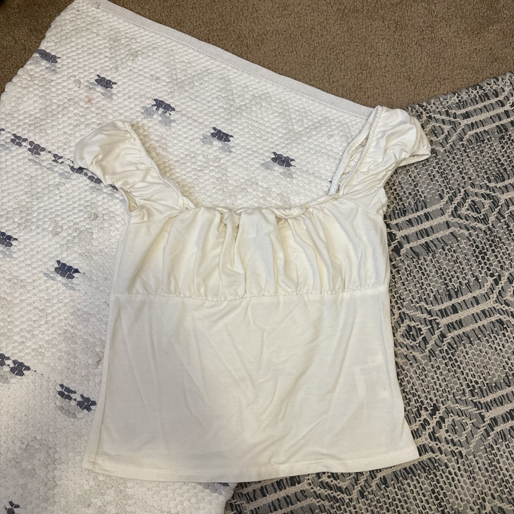 Reformation off the shoulder top